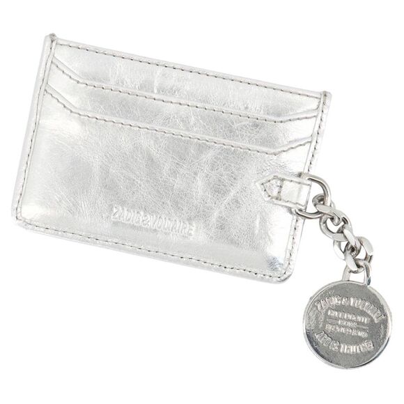Sunny Pass Card Holder - Zadig & Voltaire - Leather - Silver